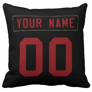 ANTKING Throw Pillow 2 Packs Custom Any Name and Number for Men Youth Boy Gift