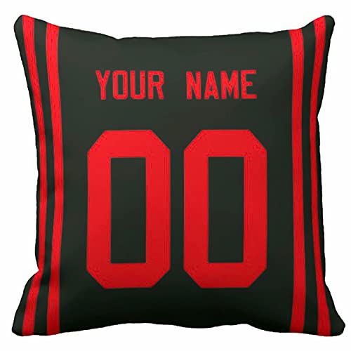 ANTKING Throw Pillow 2 Packs Custom Any Name and Number for Men Youth Boy Gift