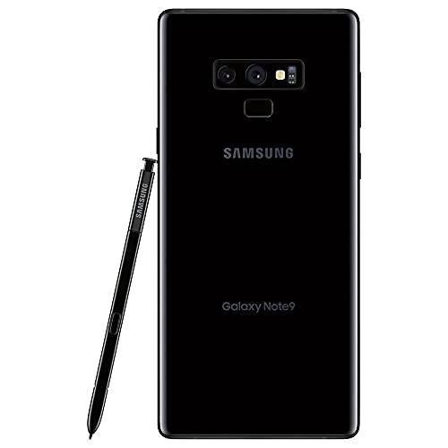 SAMSUNG Galaxy Note 9 (128GB, 6GB) 6.4", Snapdragon 845, IP68 Water Resistant, Global 4G LTE (GSM) AT&T Unlocked (T-Mobile, Cricket, Metro) N9600 (Fast Wireless Pad Bundle, Midnight Black)