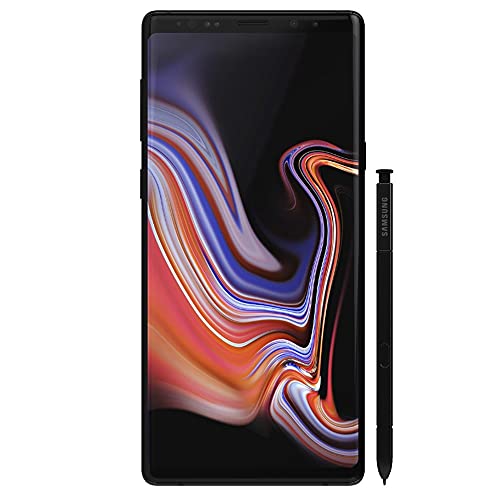 SAMSUNG Galaxy Note 9 (128GB, 6GB) 6.4", Snapdragon 845, IP68 Water Resistant, Global 4G LTE (GSM) AT&T Unlocked (T-Mobile, Cricket, Metro) N9600 (Fast Wireless Pad Bundle, Midnight Black)