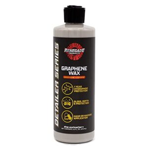 graphene ceramic wax with sio2, 1 year coating for enthusiasts and professionals usa made