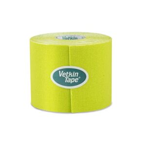 VetkinTape Displaybox | Equine & Canine Kinesiology Tape | Kinesiology Tape for Veterinary Purposes | 10 Uncut Rolls 2.4" X 16' | Available Colors: Black, Blue, Red, Orange, Lime & Pink (Lime)