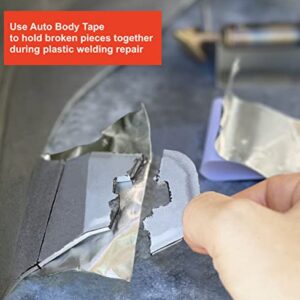 JOUNJIP Auto Body Repair Tape - Heavy Duty High-Strength Adhesive Aluminum Tape for Automotive Repair, 6.3Mil x2 Wx10 L- 12 Pack