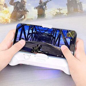 DDEHS Multifunctional Game Handle Dual Fan Cooling Bracket Mobile Phone Radiator Comfortable Handle. (Color : A)