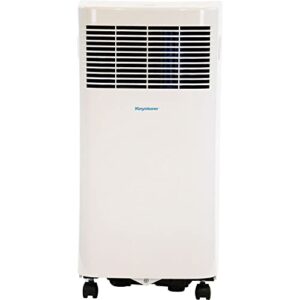 keystone 5,000 btu portable air conditioner, cools rooms up to 200 sq. ft., with remote control, led display, 24h timer, dehumidifer, wheels, and 3-speeds