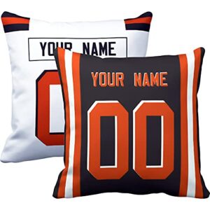 cleveland throw pillow custom any name and number for men youth boy gift