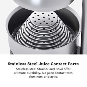 Tribest Pro MJP-105 XL Professional Manual Juice Cold Press Juicer for Pomegranate & Citrus, One-Size, Purple