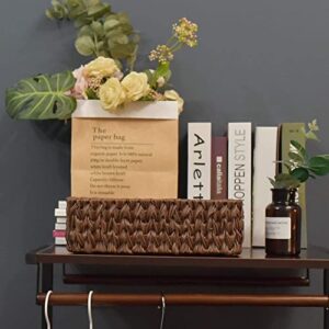 GRANNY SAYS Bundle of 2-Pack Wicker Baskets & 3-Pack Wicker Storage Baskets