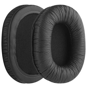 Geekria QuickFit Replacement Ear Pads for Audio-Technica ATH-M40fs ATH-D40fs ATH-M66 Headphones Ear Cushions, Headset Earpads, Ear Cups Repair Parts (Black)