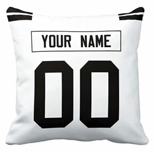 ANTKING Las Vegas Throw Pillow Custom Any Name and Number for Men Youth Boy Gift 16" x 16", 18" x 18"