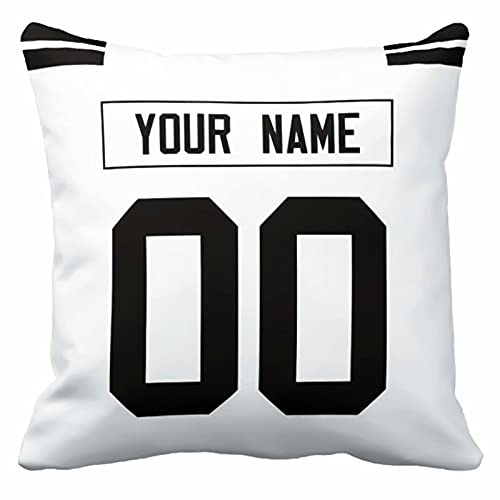 ANTKING Las Vegas Throw Pillow Custom Any Name and Number for Men Youth Boy Gift 16" x 16", 18" x 18"