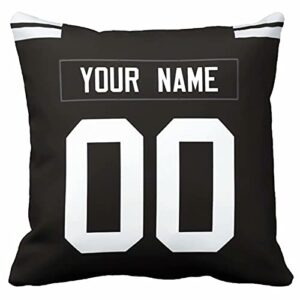 ANTKING Las Vegas Throw Pillow Custom Any Name and Number for Men Youth Boy Gift 16" x 16", 18" x 18"