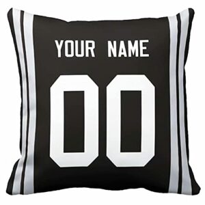 ANTKING Las Vegas Throw Pillow Custom Any Name and Number for Men Youth Boy Gift 16" x 16", 18" x 18"