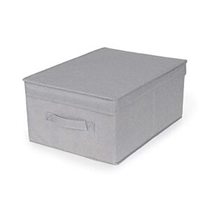 compactor storage boxes, grey, 30 x 43 x 19cm