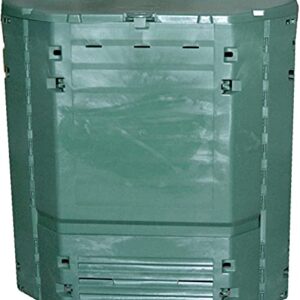 Exaco ThermoKing 900-NP Thermo King Compost Bin, 240 Gal Giant Composter, Green