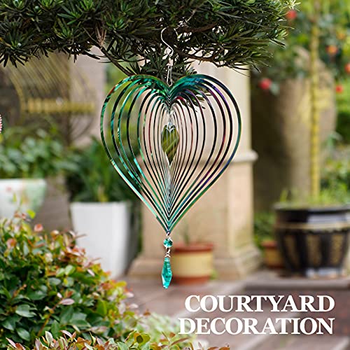 Wind Spinners,Wind Sculptures,Wind Spinners for Yard and Garden,Garden Decor,Yard Decorations Outdoor,Sun Catchers,Hanging Art Ornaments for Garden Yard Balcony Decor