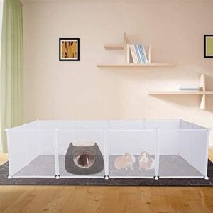 HERCOCCI Extra Large Rabbit Bed House, Foldable & Warm Bunny Hideout Hut Cave for Guinea Pig Rabbit Chinchilla Hamster Cage Accessories (Grey)