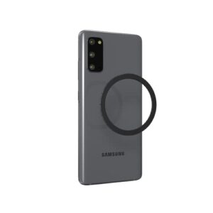 mophie Snap Adapter, Compatible with MagSafe, Qi-Enabled Devices & Snap/Snap+ Wireless Accessories, Includes 2 Metallic Rings for Versatile Magnetic Mounting, Works with Android, Apple, Google Phones
