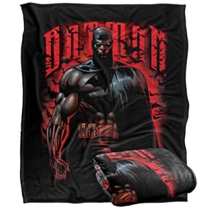 batman red knight officially licensed silky touch super soft throw blanket 50" x 60"