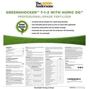 The Andersons Green Shocker 7-1-2 Fertilizer with Humic DG 16 lb Bag