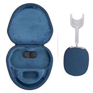 hard + soft silicone in both cases replacement for apple airpods max headphone by co2crea