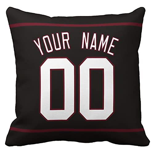 Throw Pillow 2 Packs Custom Any Name and Number for Men Youth Boy Gift