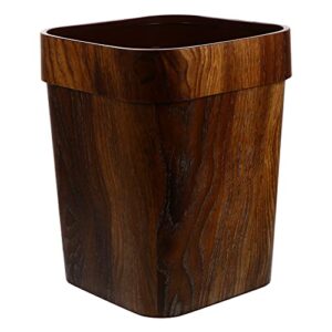 nuobesty trash can wastebasket plastic garbage can recycling bin for home kitchen bedroom living room bathroom office coffee