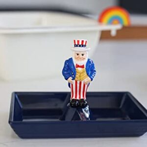 Nora Fleming Hand-Painted Mini: Uncle Sam A251
