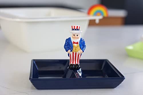 Nora Fleming Hand-Painted Mini: Uncle Sam A251