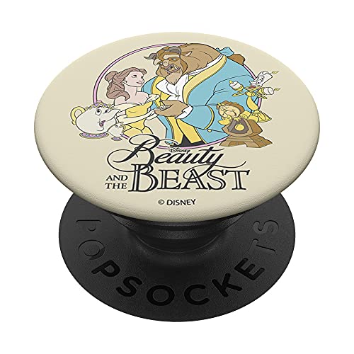 Disney Beauty And The Beast Group Dance PopSockets Swappable PopGrip