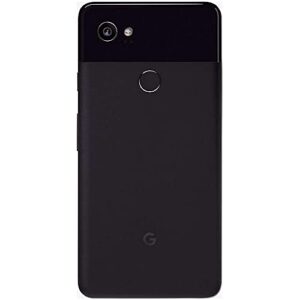 Google Pixel 2 XL (64GB, 4GB) 6.0" P-OLED, IP67 Water Resistant, 12.2MP 4K Camera, Snapdragon 835, GSM+CDMA Unlocked (Verizon, T-Mobile, AT&T, Global) G011C (Fast Car Charger Bundle, Just Black)