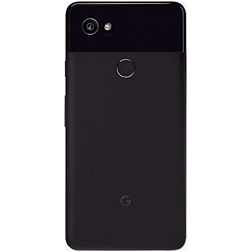 Google Pixel 2 XL (64GB, 4GB) 6.0" P-OLED, IP67 Water Resistant, 12.2MP 4K Camera, Snapdragon 835, GSM+CDMA Unlocked (Verizon, T-Mobile, AT&T, Global) G011C (Fast Car Charger Bundle, Just Black)