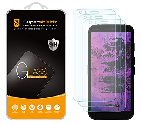 Supershieldz (3 Pack) Designed for CAT S62 and S62 Pro Tempered Glass Screen Protector, Anti Scratch, Bubble Free