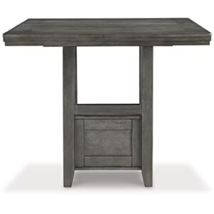 Signature Design by Ashley Hallanden Counter Height Dining Extension Table, 0, Gray