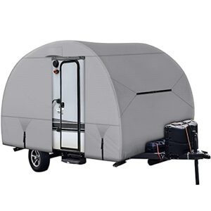 leader accessories travel trailer cover r-pod cover rv cover, fits rp-151 (model 1- up to 13'7"l)