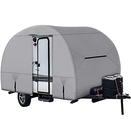 Leader Accessories Travel Trailer Cover R-Pod Cover RV Cover, Fits RP-151 (Model 1- Up to 13'7"L)