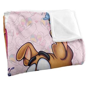 Scooby-Doo Butterfly Officially Licensed Silky Touch Super Soft Throw Blanket 50" x 60"