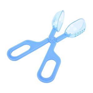 Reptile Feeding Clip, Amphibian Terrarium Feeding Clamp Reptile Terrarium Plastic Tongs Tweezers Feeding Tool for Spider Cricket