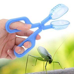 Reptile Feeding Clip, Amphibian Terrarium Feeding Clamp Reptile Terrarium Plastic Tongs Tweezers Feeding Tool for Spider Cricket