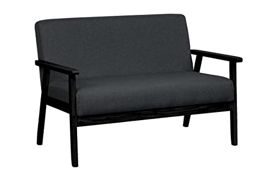 Lilola Home Bahamas Dark Gray Loveseat