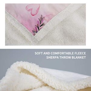 Jekeno Sugar Skull Sherpa Blanket Skull Rose Design Skeleton Smooth Soft Black Print Throw Blanket for Kid Sofa Chair Bed Office Gift 50"x60"