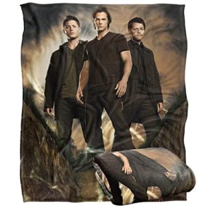 supernatural six feet under officially licensed silky touch super soft throw blanket 50" x 60"