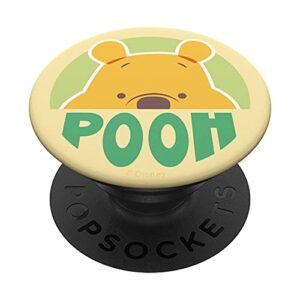 disney winnie the pooh head baby yellow popsockets swappable popgrip