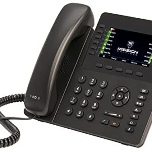 Mission Machines S-100 Business Phone System: Advanced Pack - Auto Attendant/Voicemail, Cell & Remote Phone Extensions, Call Recording & Mission Machines Phone Service for 2 Month (4 Phone Bundle)