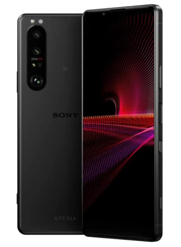 Sony Xperia 1 III XQ-BC72 5G Dual 256GB 12GB RAM Factory Unlocked (GSM Only | No CDMA - not Compatible with Verizon/Sprint) International Version – Frosted Black