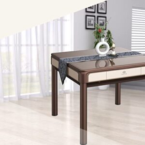 SICHUAN Style 川麻 Automatic Mahjong Table Dining Table with 4 Legs - 自动麻将桌 电动麻雀台 配两副 超大尺寸手感牌 56号超大牌 四川麻将108张专用 “血战到底 血流成河” 玩法 不适用其他玩法