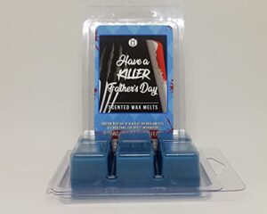 killer father's day wax melts | horror-themed soy wax melts