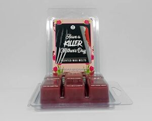 killer mother's day wax melts | horror-themed soy wax melts