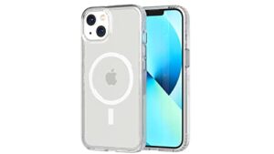tech21 evo clear (magsafe) for iphone 13 - transparent magsafe phone case with 12ft multi-drop protection