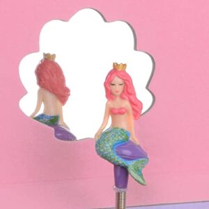 Jewelkeeper Girl's Musical Rainbow Mermaid Jewelry Box, Gold Foil Design, Over the Waves Tune - Musical Jewelry Box